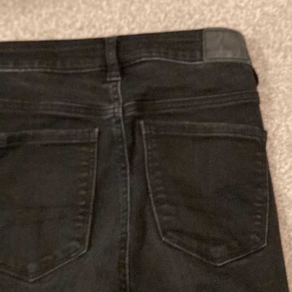 American eagle black skinny jean women’s size us 2 short great condition - Picture 4 of 4